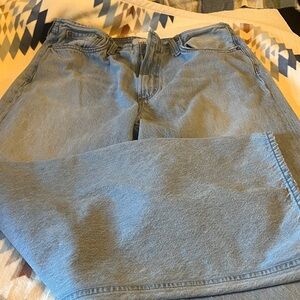 Agolde Sky Blue Denim Jeans